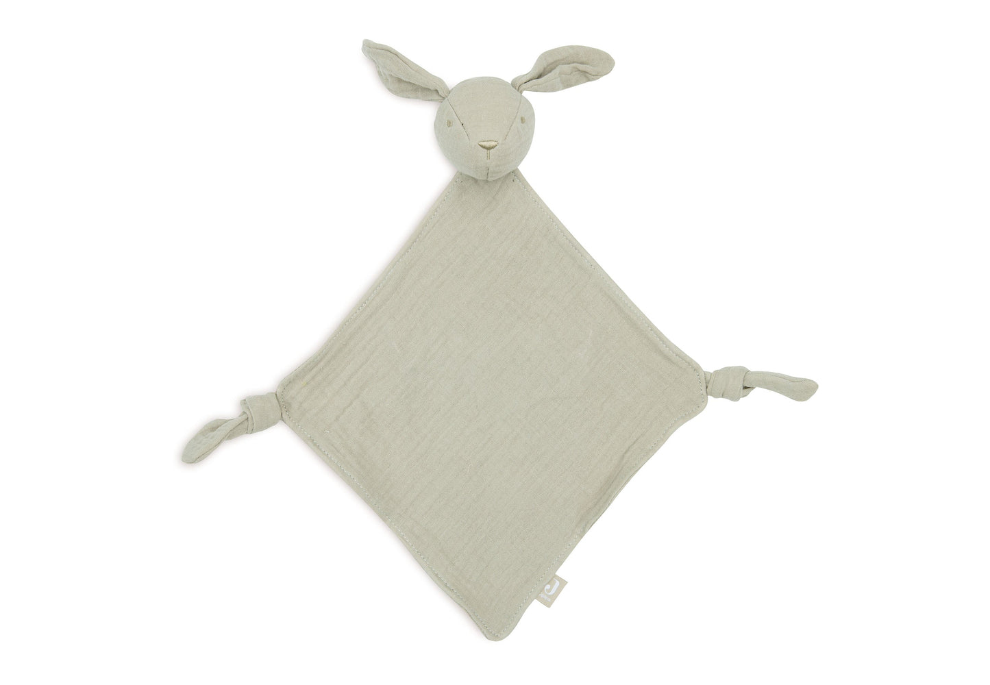 Jollein Schmusetuch Hase Bunny Ears Moonstone – Detailansicht