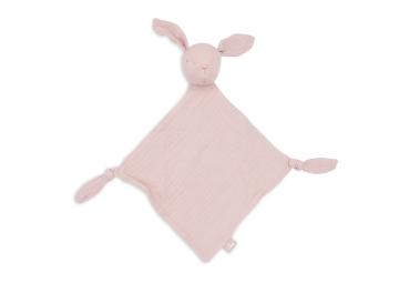 Jollein rosa Schmusetuch Hase Bunny Ears Wild Rose