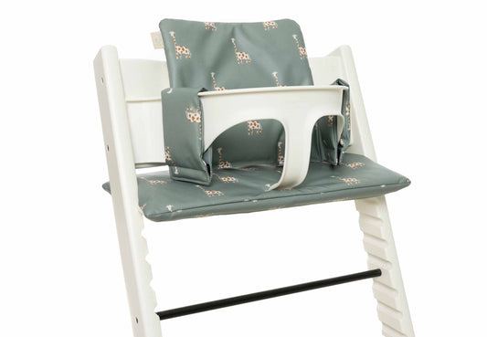 Jollein Sitzverkleinerer für Kinderhochstuhl - Jungle Jambo 019-533-68049 Sitzverkleinerer Jollein – Studio Produktbild Frontansicht