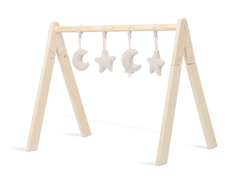 Jollein Spieltrapez Baby Spielsachen - Moon 108-001-66046 Babygym Jollein – Studio Produktbild Frontansicht