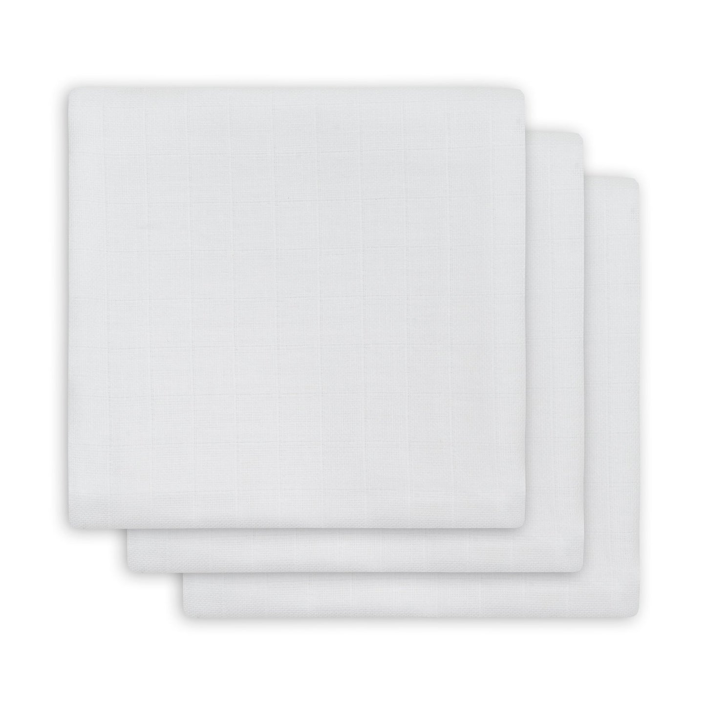 Jollein Spucktuch Hydrophil 70x70cm - Basic - 3- Stück 535-855-00001 Tuch Jollein – Studio Produktbild Frontansicht