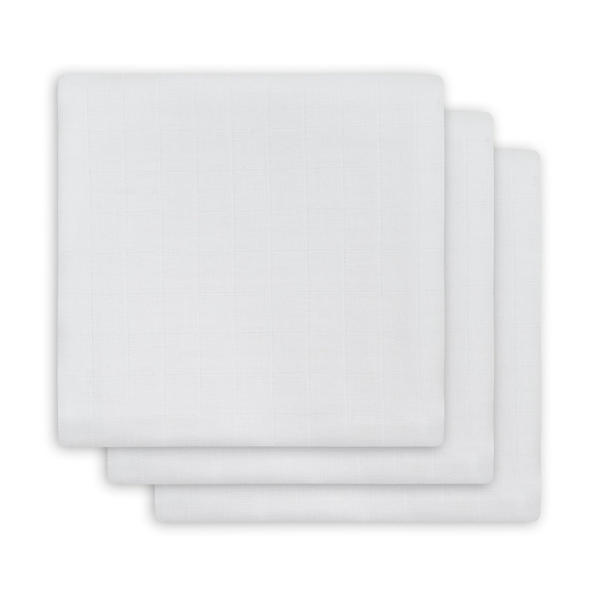 Jollein Spucktuch Hydrophil 70x70cm - Basic - 3- Stück 535-855-00001 Tuch Jollein – Studio Produktbild Frontansicht