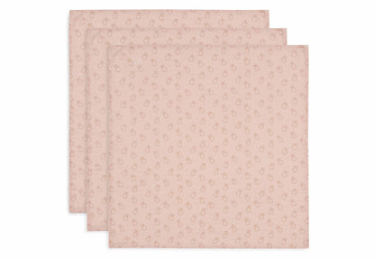 Jollein Spucktuch Hydrophil 70x70cm Miffy Silhouettes - 3 Stück 535-851-68067 Tuch Jollein – Studio Produktbild Frontansicht