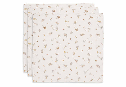 Jollein Spucktuch Hydrophil 70x70cm - Riverside - 3 Stück 535-851-67086 Tuch Jollein – Studio Produktbild Frontansicht