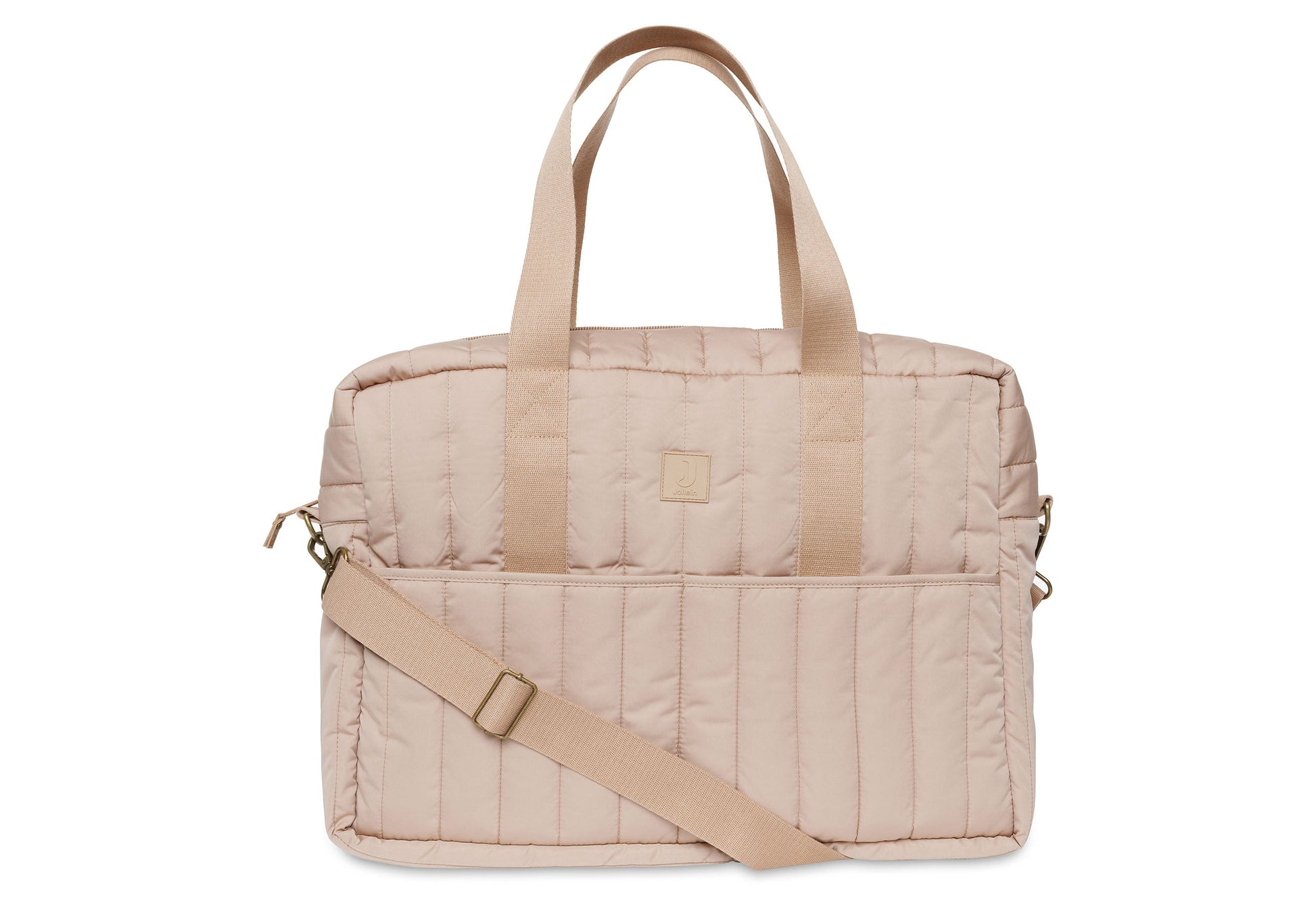 Jollein Wickeltasche - Puffed Moos 027-818-68024 Wickeltasche Jollein – Studio Produktbild Frontansicht
