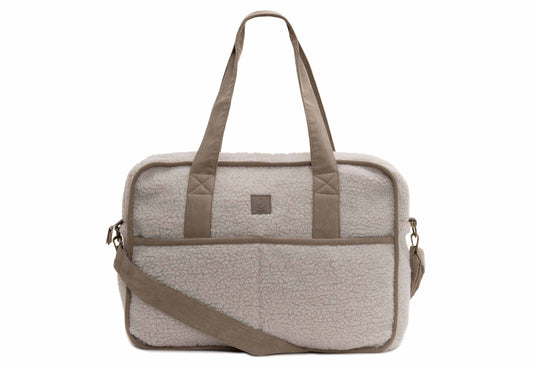 Jollein Wickeltasche - Teddy - Noé 027-819-68055 Wickeltasche Jollein – Studio Produktbild Frontansicht