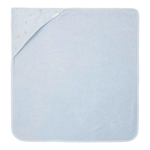Kapuzenhandtuch Blau - Forest Friends 75 x 75 cm - Badehandtuch | Little Dutch – Anwendung