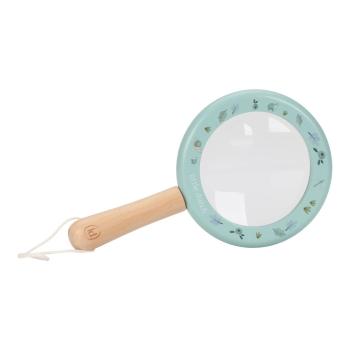 Little Dutch Lupe blau - Forest Friends Holz Kinderlupe