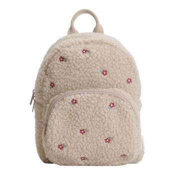 Little Dutch Rucksack Teddy mit Blumen Sand