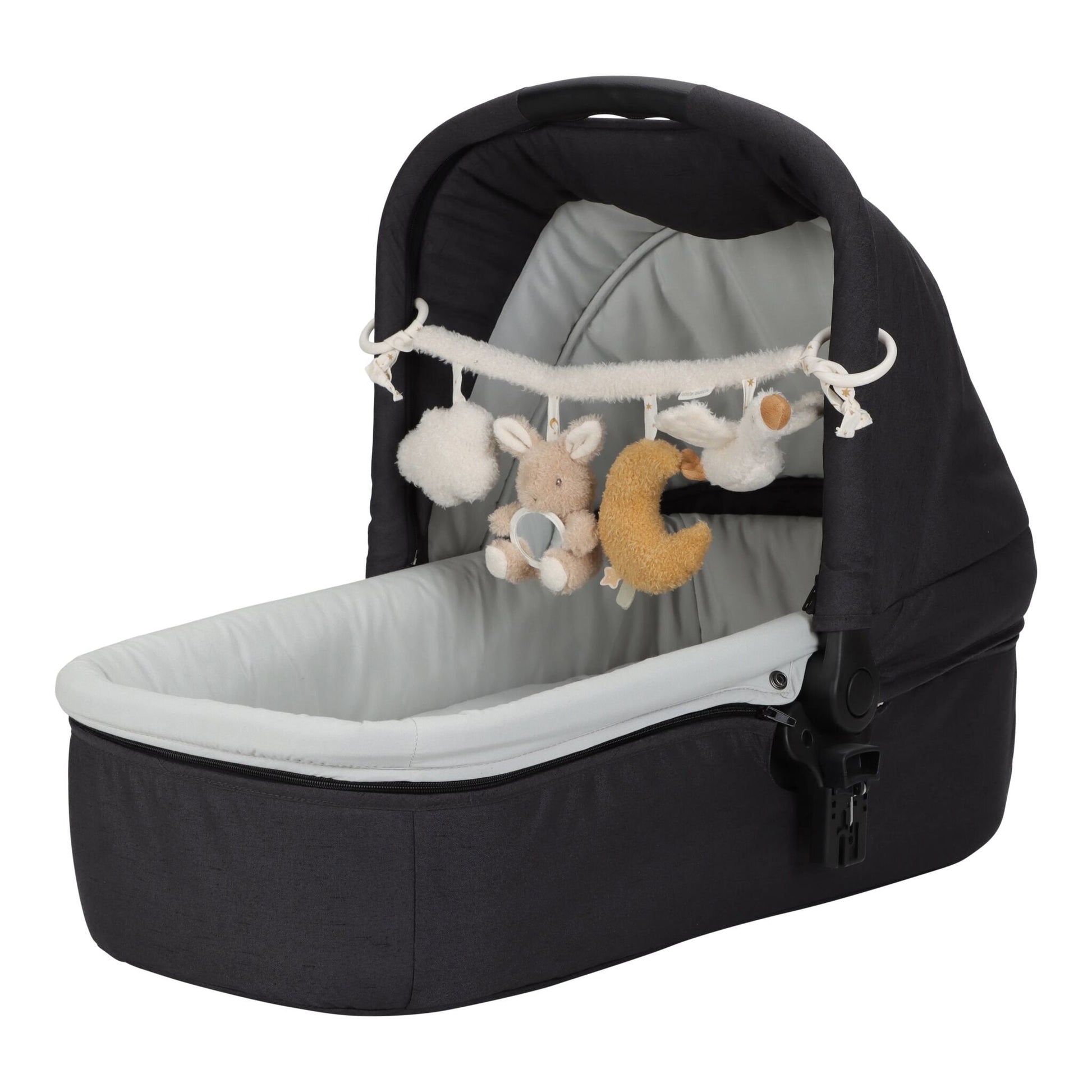Wagenkette Newborn Naturals Material und Texturen