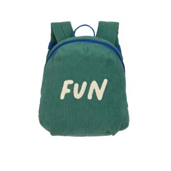laessig Kindergartenrucksack fun Tiny Cord grün