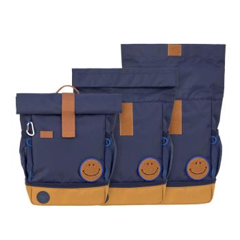 Lässig Kindergartenrucksack Rolltop - Little Gang dunkelblau