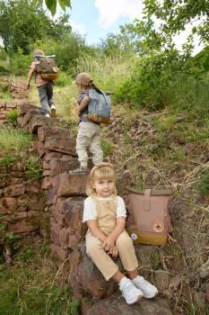 laessig Kindergartenrucksack Rolltop Detailansicht