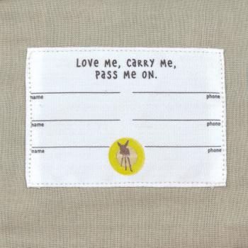 Lässig Kindergartenrucksack Square Little One & Me - Small Olive