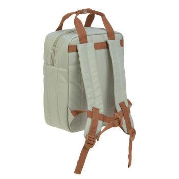 Lässig Kindergartenrucksack Square - Little Gang Light Khaki