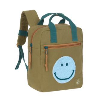 Lässig Kindergartenrucksack Square Little One & Me - Small Olive