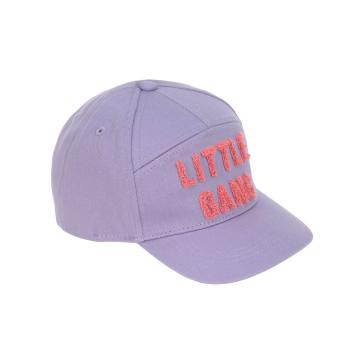 Lässig lila Basecap Kinder - Little Gang 2-6 Jahre 