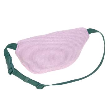 laessig Kinder Bauchtasche Regenbogen Lila Cord Detailansicht