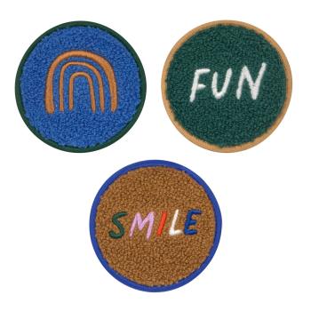Lässig Patches 3er Set - Little Gang Smile Fun
