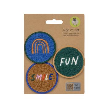 Lässig Patches 3er Set - Little Gang Smile Fun