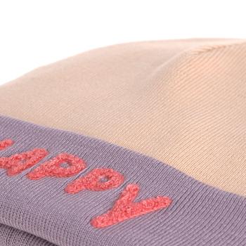 laessig rosa Beanie Mütze Kinder von der Seite