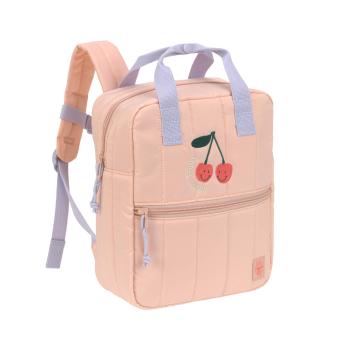 laessig rosa Kindergartenrucksack Kirsche Square