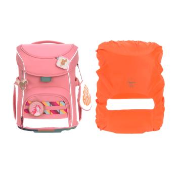 laessig rosa Schulranzen Set 7-teilig Slim Funktionen Detail
