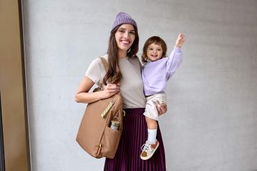 Lässig Wickelrucksack braun - Conversion Backpack almond