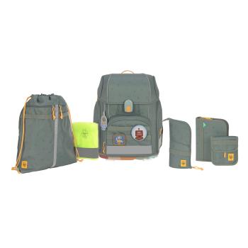 laessig Schulranzen Set 7-teilig Boxy Unique Letters Green Detailansicht