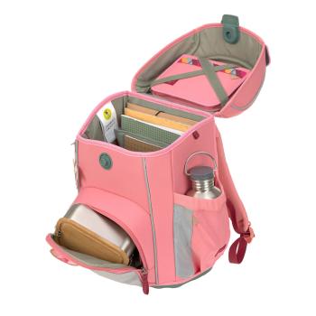 laessig rosa Schulranzen Set 7-teilig Slim von der Seite