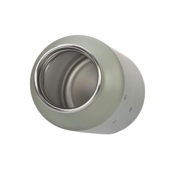 Lässig Trinkflasche Kinder - Edelstahl Happy Prints Oliv