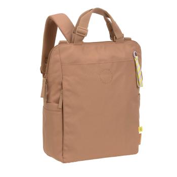 laessig Wickelrucksack braun Detailansicht