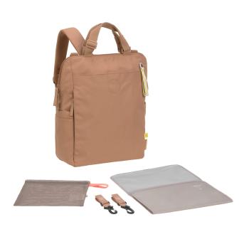 laessig Wickelrucksack braun
