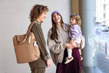 Lässig Wickelrucksack braun - Conversion Backpack almond