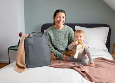 laessig Wickelrucksack von der Seite
