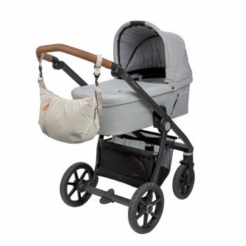 Lässig Wickeltasche Crossbody beige - Lunua Bum Bag