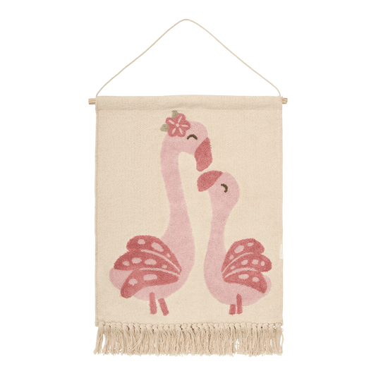 Little Dutch Wandteppich Flamingo Rosa Blooming Safari