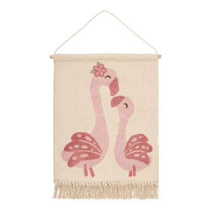 Little Dutch Wandteppich Flamingo Rosa Blooming Safari