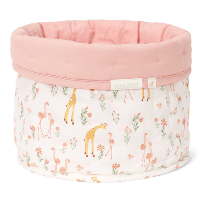 Little Dutch Aufbewahrungskorb Klein Rosa Blooming Safari