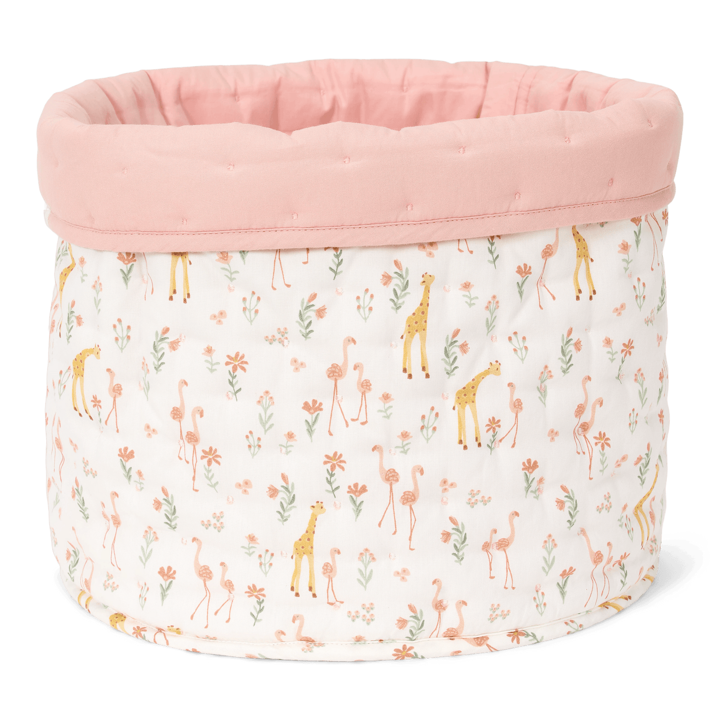 Little Dutch Aufbewahrungskorb Medium Rosa Blooming Safari