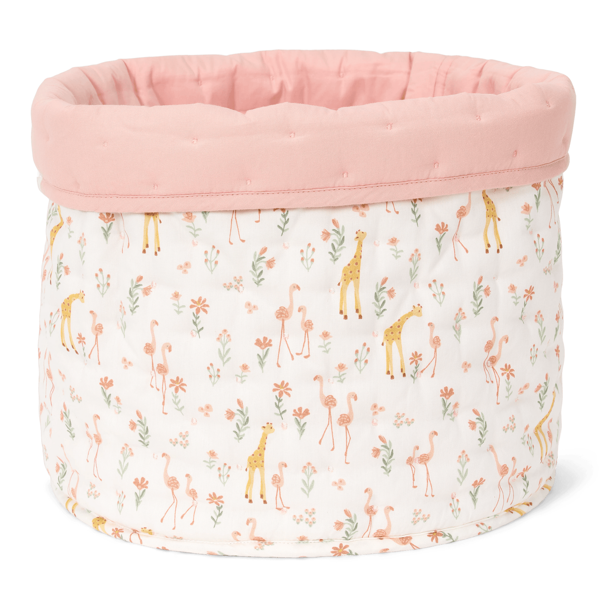 Little Dutch Aufbewahrungskorb Medium Rosa Blooming Safari