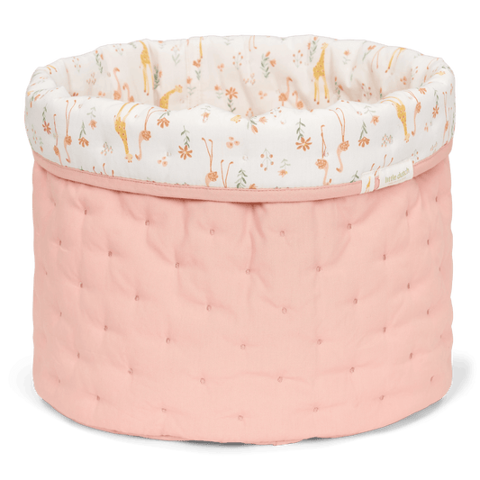 Little Dutch Aufbewahrungskorb Medium Rosa Blooming Safari