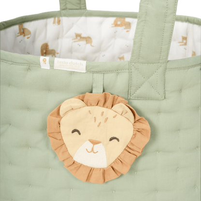 Little Dutch Aufbewahrungskorb Groß Grün Safari Leo