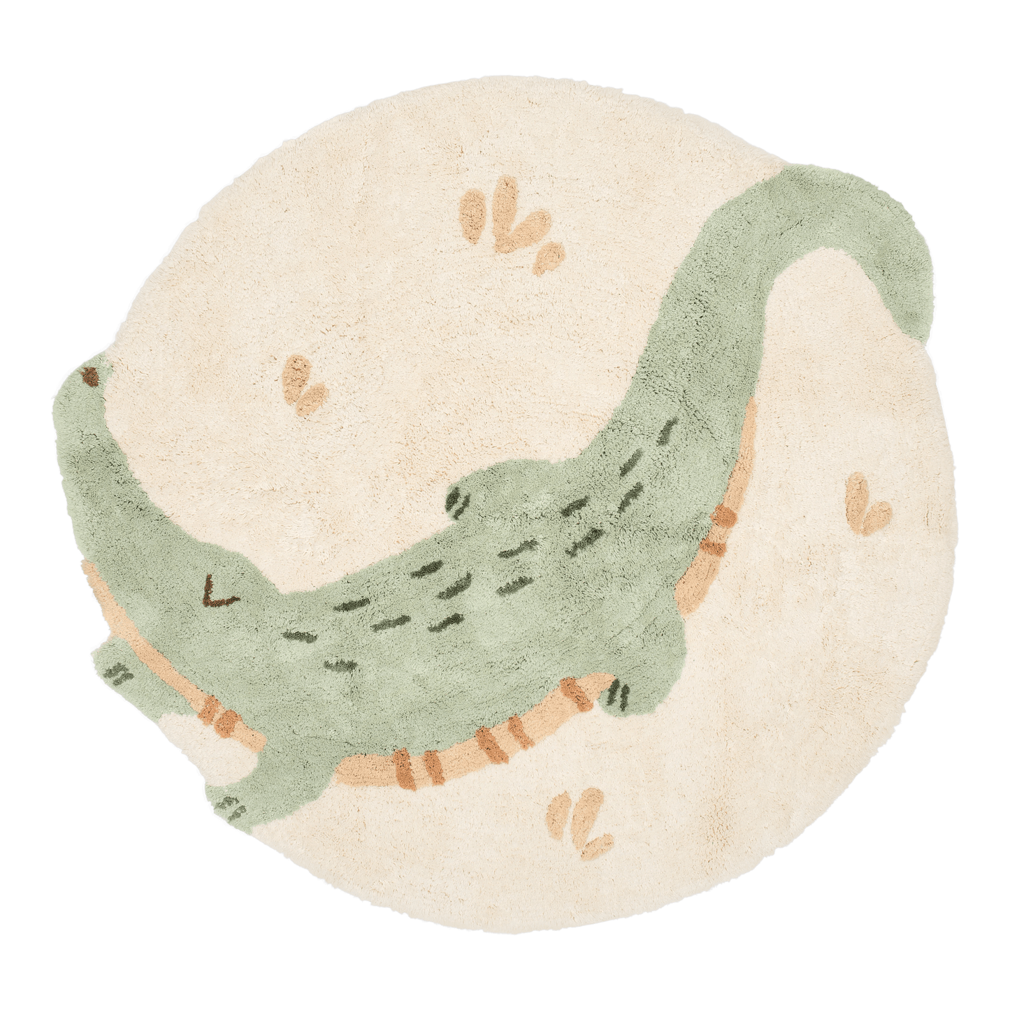 Little Dutch Teppich Krokodil Grün Safari Leo