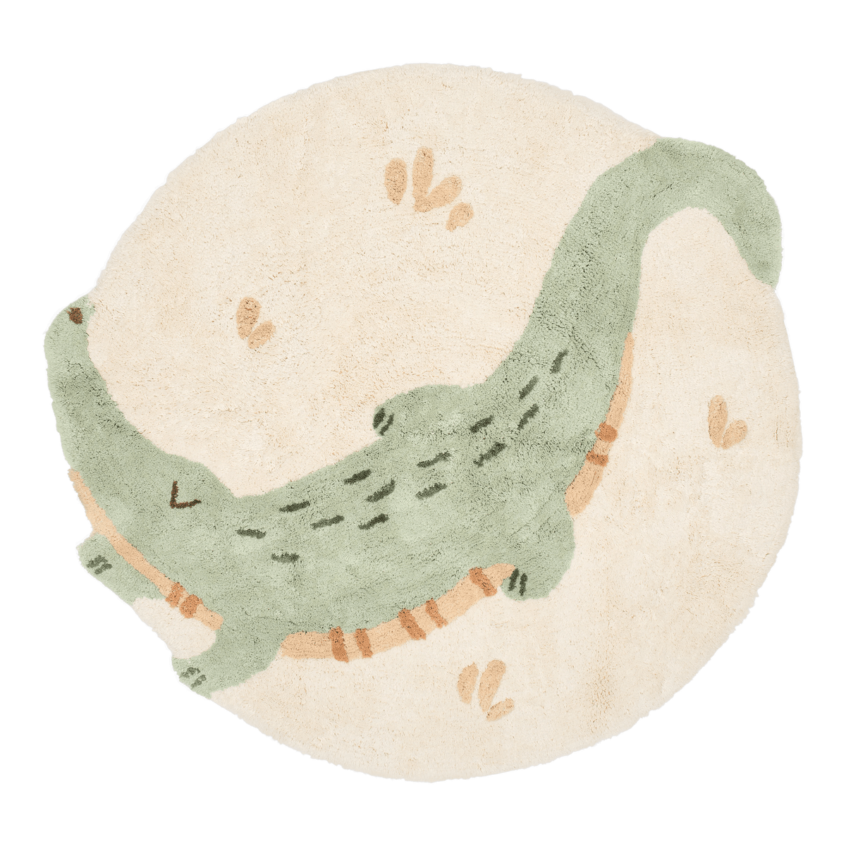 Little Dutch Teppich Krokodil Grün Safari Leo