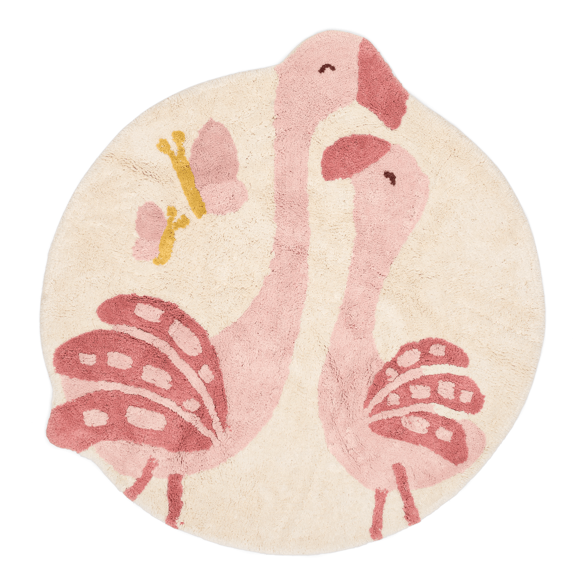 Little Dutch Teppich Flamingo Rosa Blooming Safari
