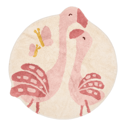 Teppich Flamingo Rosa Blooming Safari