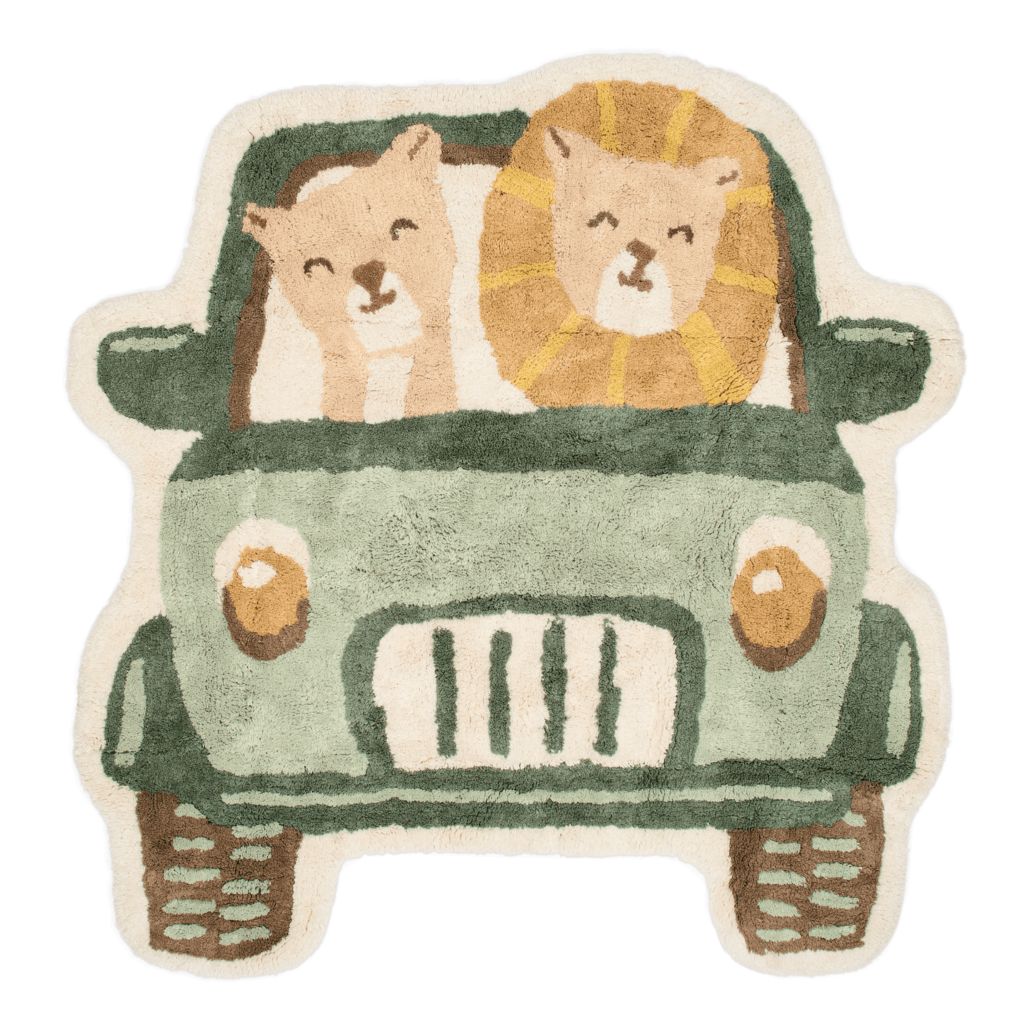 Little Dutch Teppich Safari Auto Safari Leo