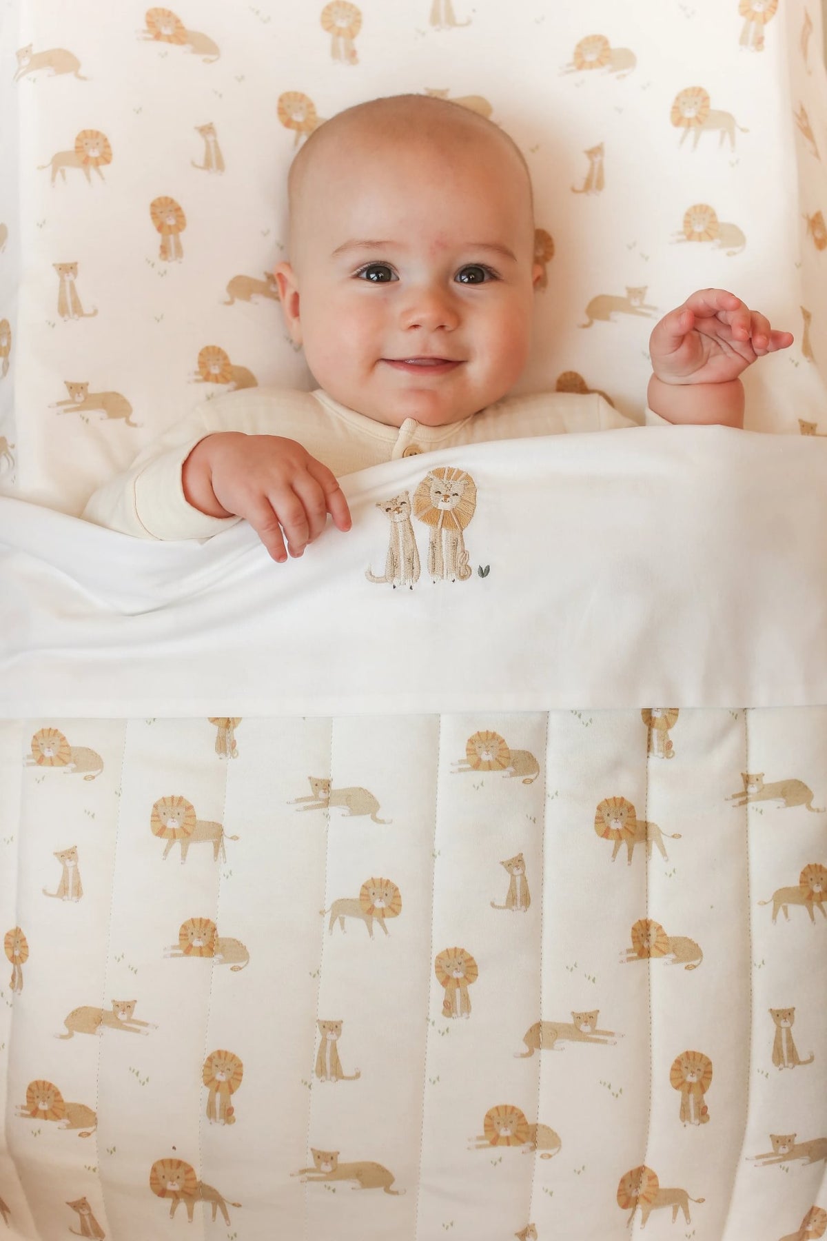 Little Dutch Wiegendecke Gelb Safari Leo