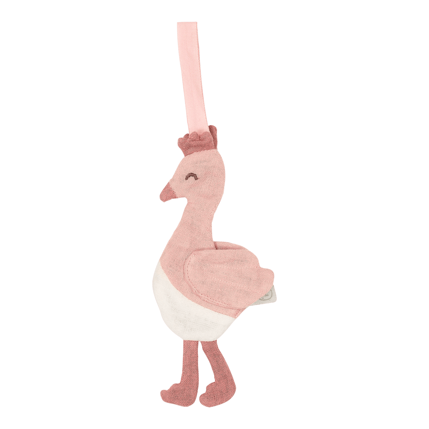 Little Dutch Schnullertuch Flamingo Rosa Blooming Safari
